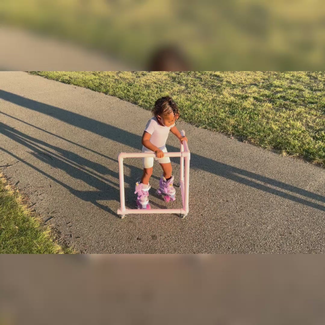 Load video: Works on Pavement &amp; Indoors!